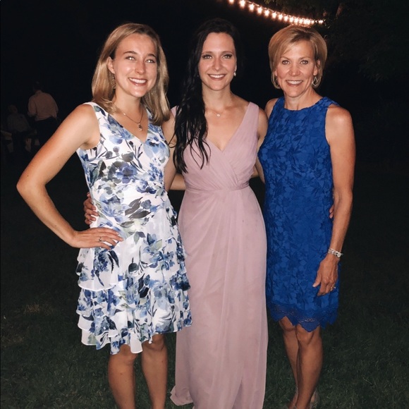 Blush Bridesmaid Dress - Backless - Worn Once - Picture 7 of 8